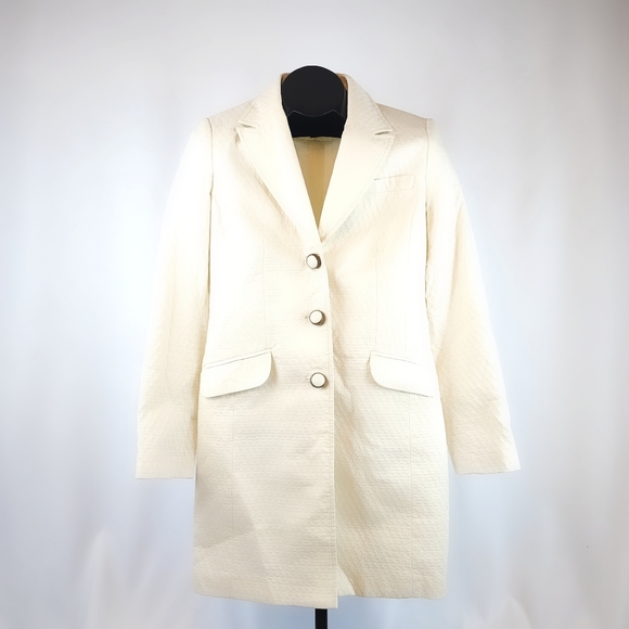 Chapter One 100% Cotton Notch lapel Jacket Sz 4 - Picture 1 of 6